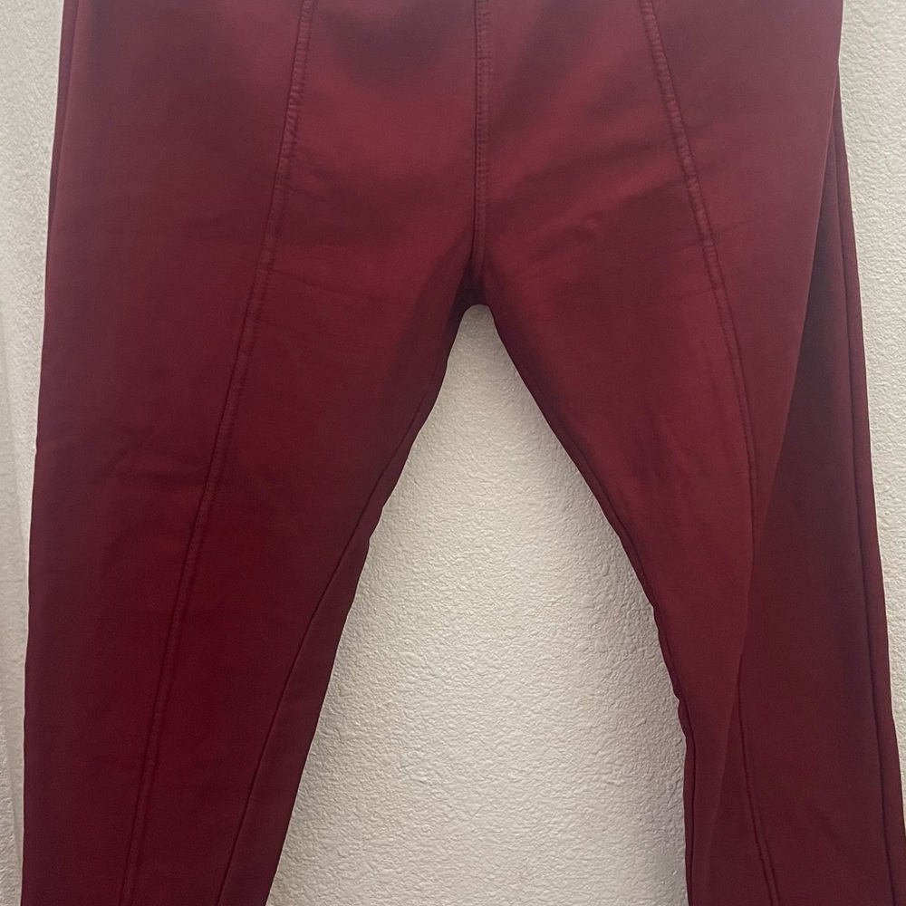 Women's Burgundy Pants
